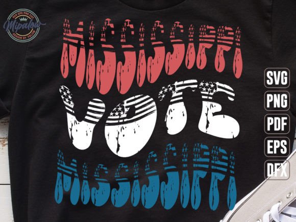 Mississippi Vote State Vintage SVG Subli