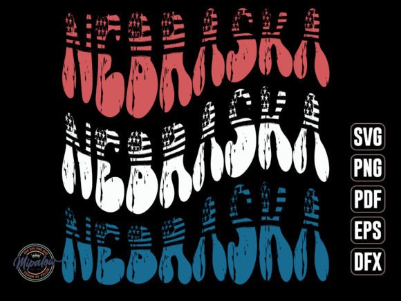 Nebraska State Vintage SVG Sublimation