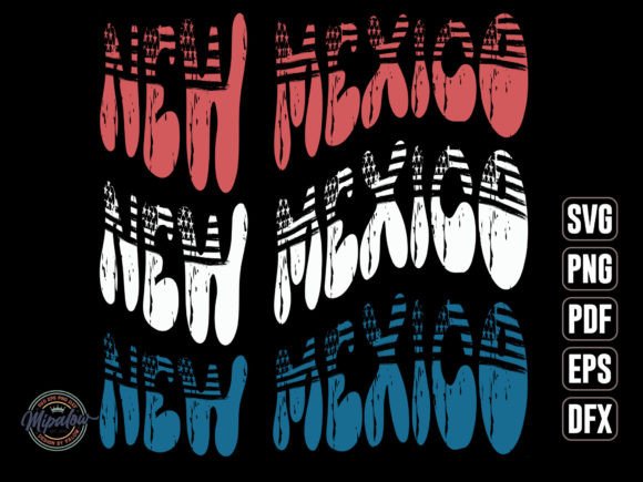 New Mexico State Vintage SVG Sublimation
