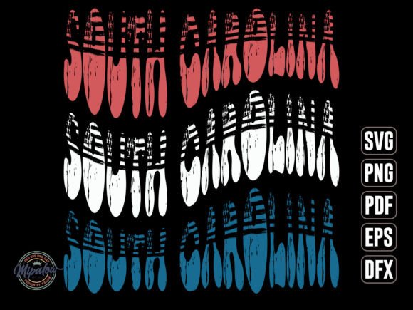 South Carolina State Vintage SVG Sublima