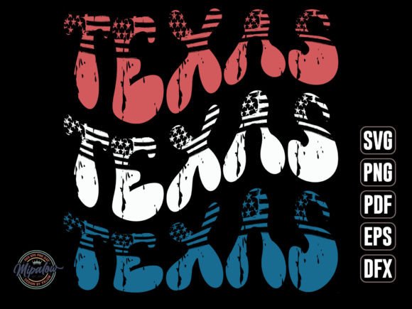 Texas State Vintage SVG Sublimation