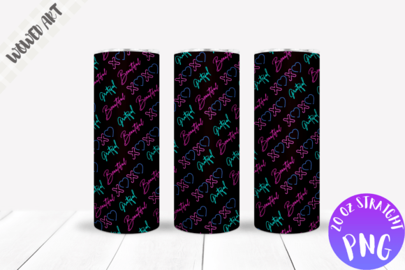 Xoxo Love 20 Oz Skinny Tumbler Wrap